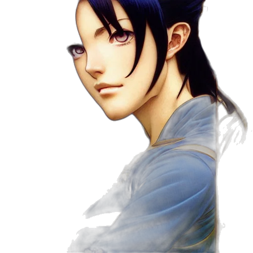 face, staff, photorealistic, fantasy art transparent PNG cut-out
