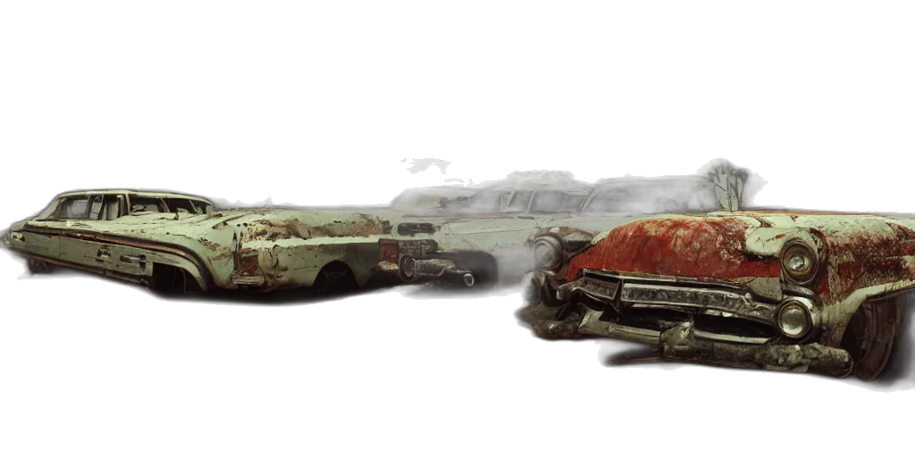 car, weapon, concept art, photorealistic transparent PNG cut-out