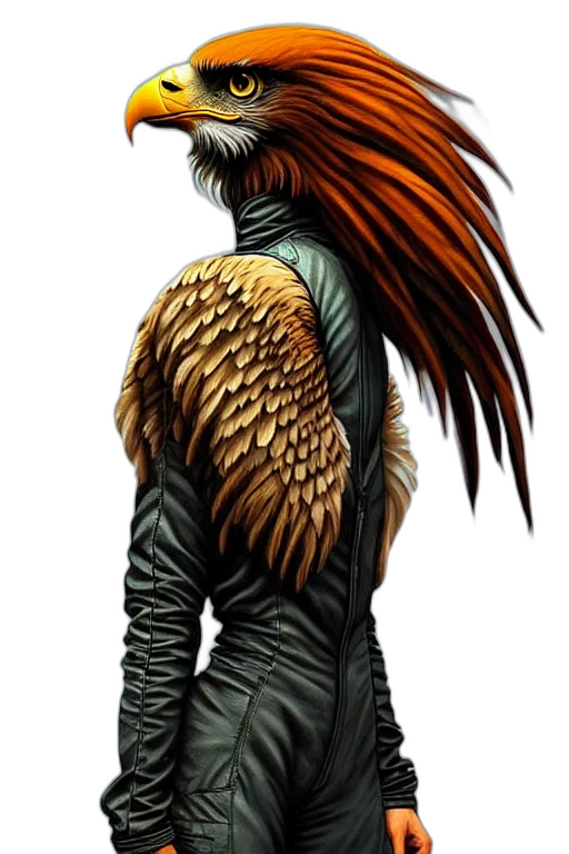 creature, dragon, animal, hair transparent PNG cut-out