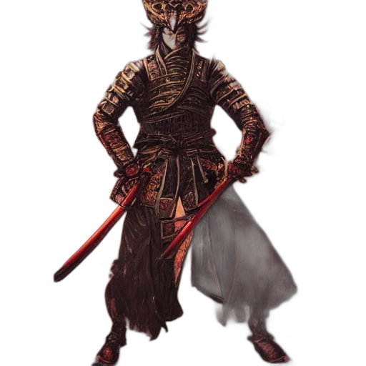 staff, mask, sword, dragon transparent PNG cut-out