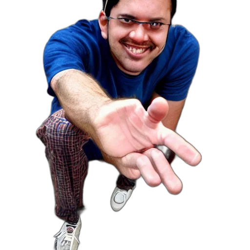 staff, creature, face, weapon transparent PNG cut-out
