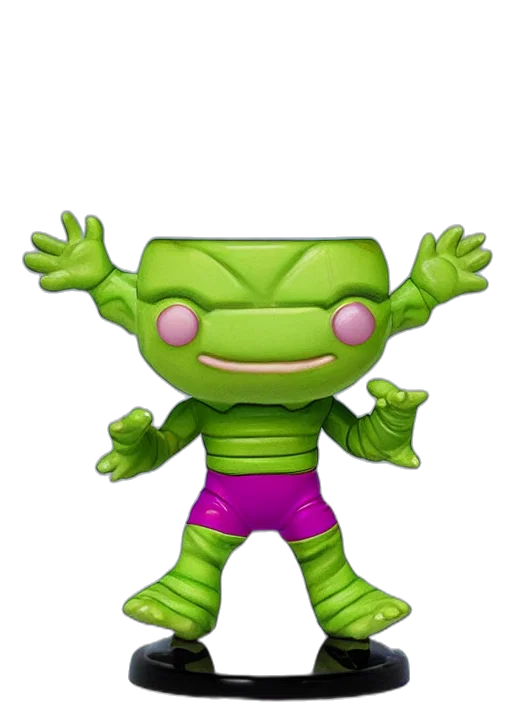 creature, staff, 3d render, concept art transparent PNG cut-out