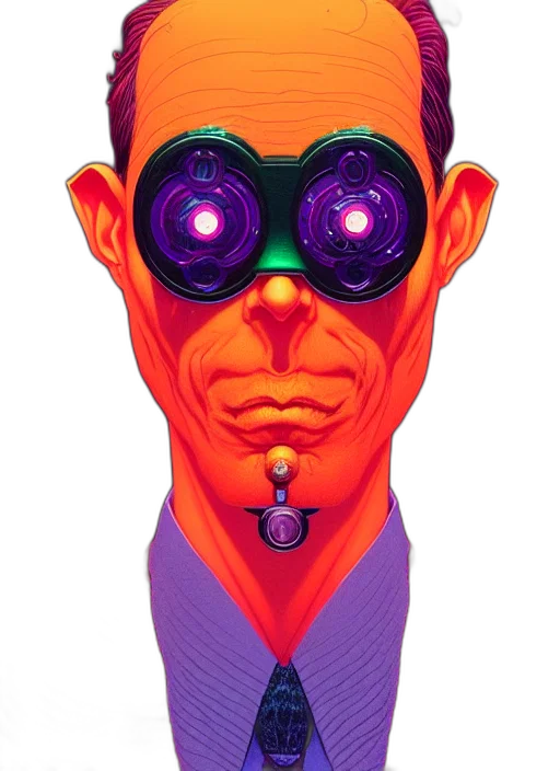 face, mask, staff, robot transparent PNG cut-out