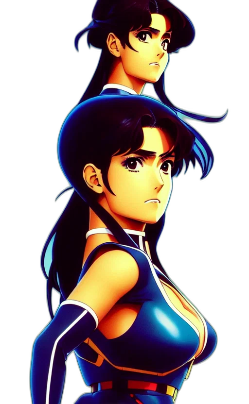 anime, concept art, vaporwave, pixel art transparent PNG cut-out