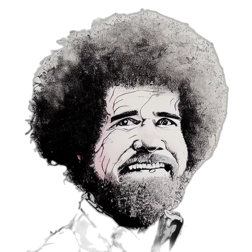 face, hair, staff, photorealistic transparent PNG cut-out