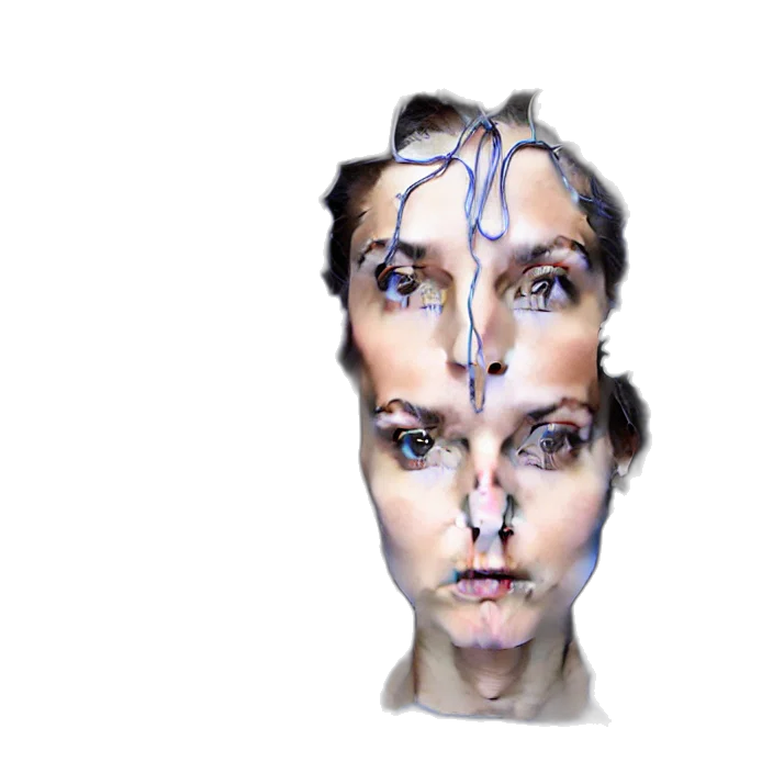 face, mask, crown, jewelry transparent PNG cut-out