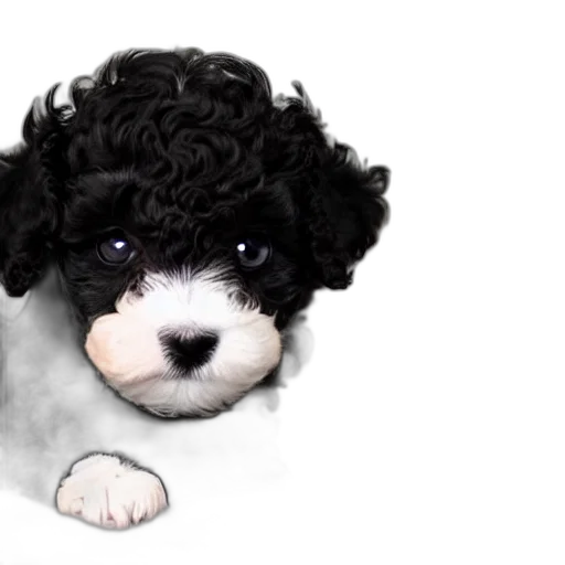 animal, photorealistic, 3d render, black transparent PNG cut-out