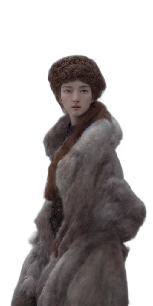 face, hat, jacket, creature transparent PNG cut-out