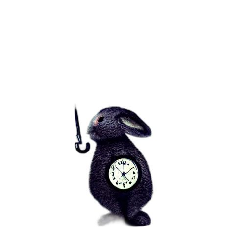 animal, staff, robot, 3d render transparent PNG cut-out