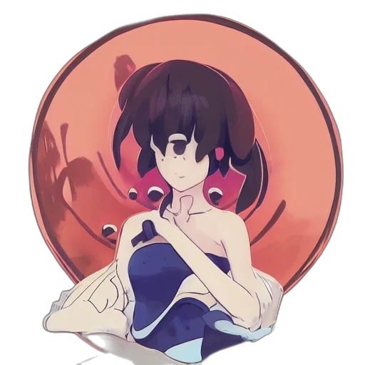 dress, crown, staff, mask transparent PNG cut-out