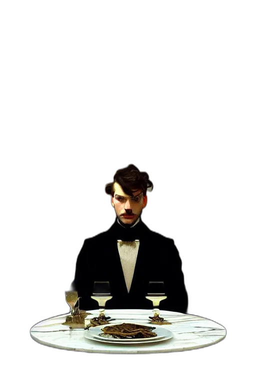 staff, food, face, hat transparent PNG cut-out
