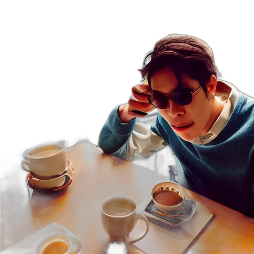 photorealistic, vaporwave, oil painting, collection transparent PNG cut-out