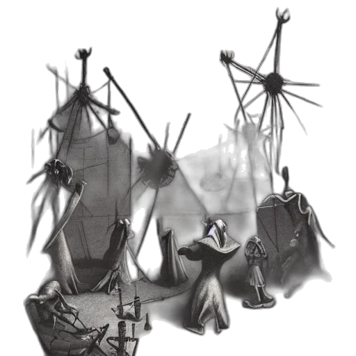 umbrella, crown, mask, weapon transparent PNG cut-out