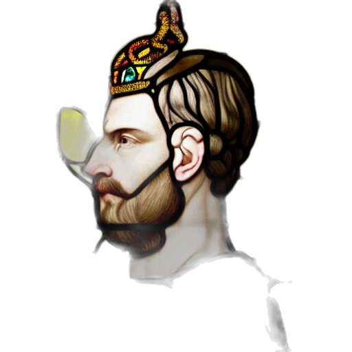 crown, face, staff, mask transparent PNG cut-out