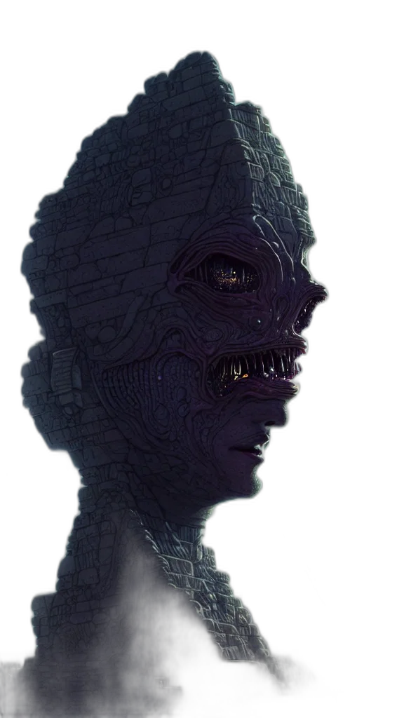 mask, face, creature, robot transparent PNG cut-out