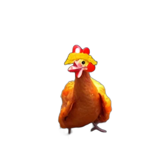 animal, creature, hat, dress transparent PNG cut-out
