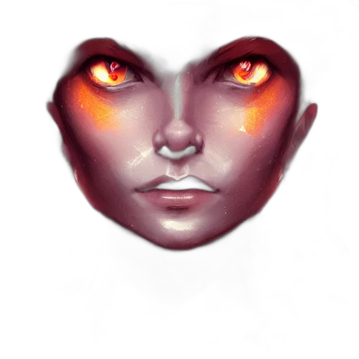 face, mask, creature, robot transparent PNG cut-out