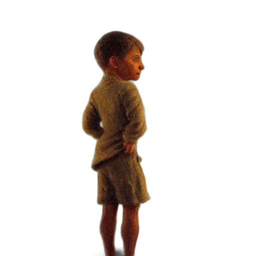 dress, jacket, staff, face transparent PNG cut-out