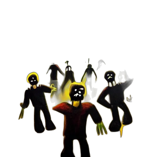 staff, mask, creature, robot transparent PNG cut-out