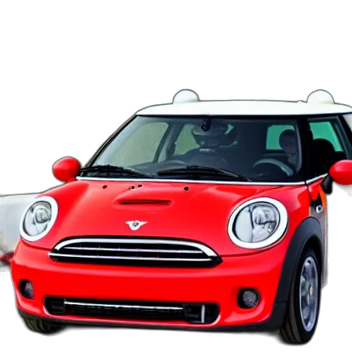 car, animal, 3d render, photorealistic transparent PNG cut-out