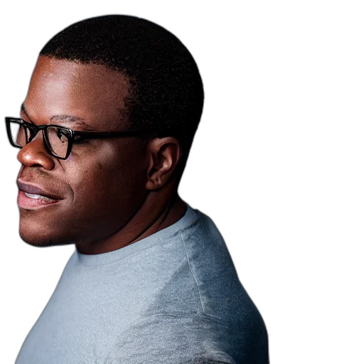 face, studio, photoshoot, nigerian transparent PNG cut-out