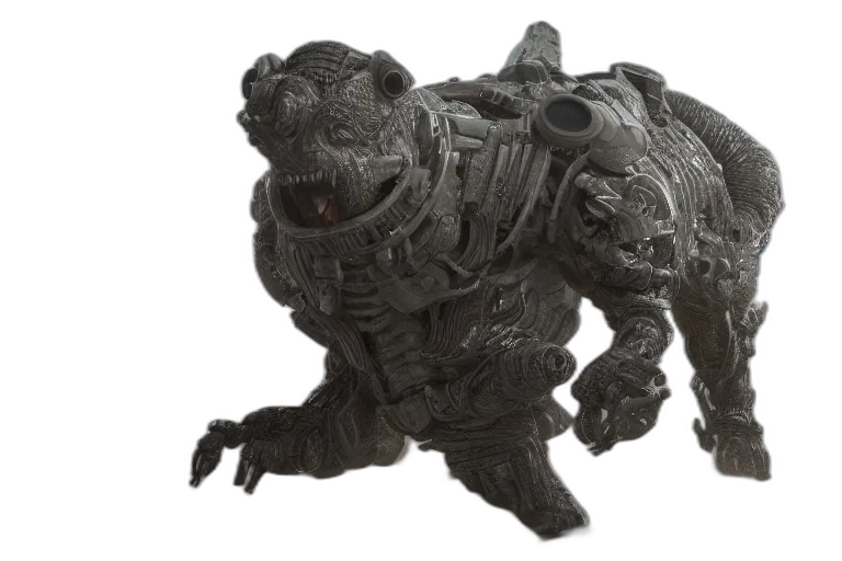 creature, robot, animal, weapon transparent PNG cut-out