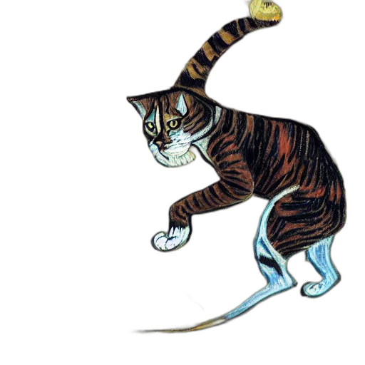 staff, creature, animal, hat transparent PNG cut-out