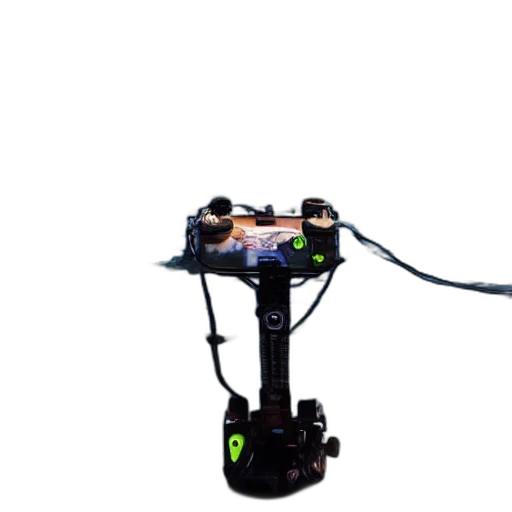 robot, staff, weapon, car transparent PNG cut-out