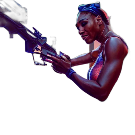 weapon, staff, concept art, cyberpunk transparent PNG cut-out