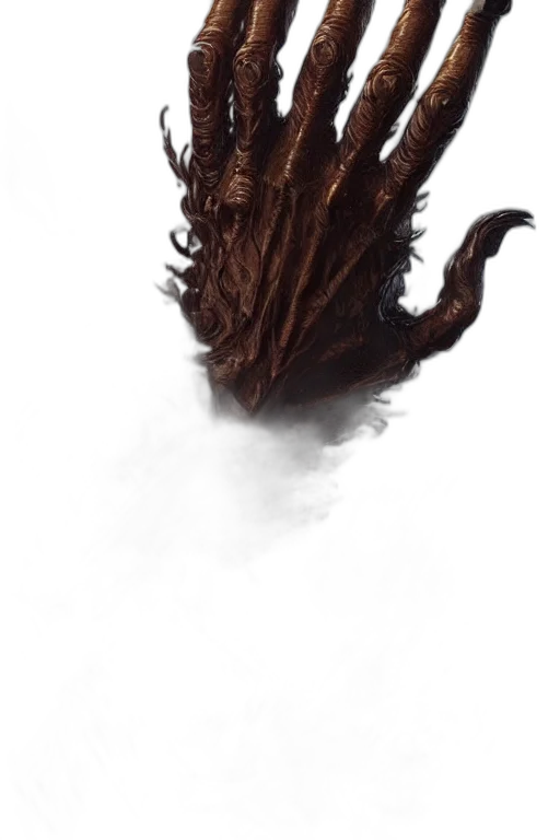 hair, dragon, creature, mask transparent PNG cut-out