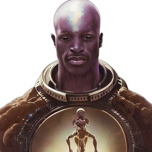 face, concept art, comic book art, fantasy art transparent PNG cut-out
