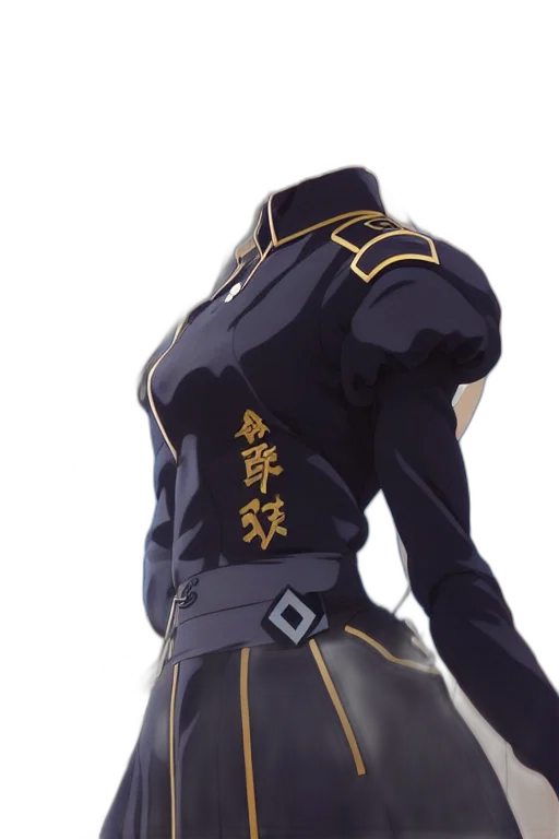 jacket, dress, sword, weapon transparent PNG cut-out