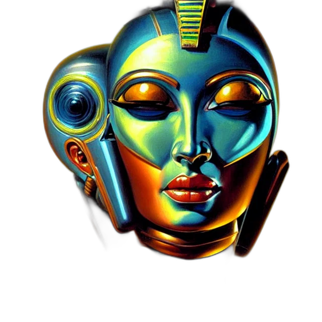 mask, robot, jewelry, face transparent PNG cut-out