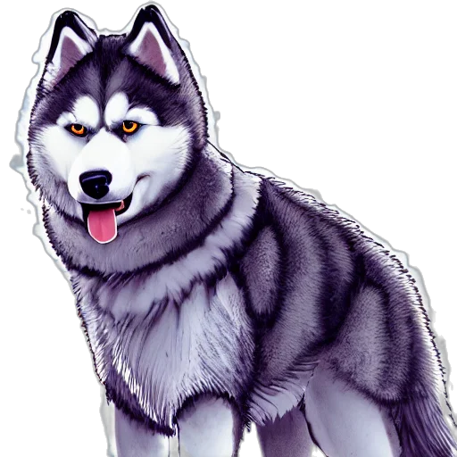 animal, staff, creature, watercolor transparent PNG cut-out