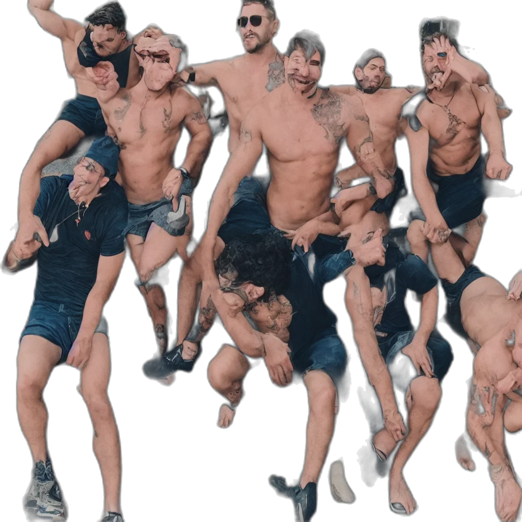 just, dudes, being transparent PNG cut-out