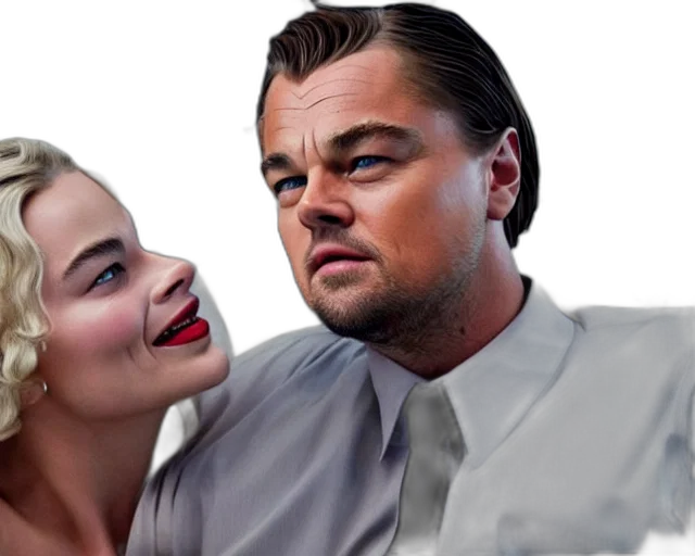 face, photorealistic, leonardo, dicaprio transparent PNG cut-out
