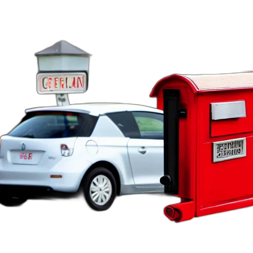 furniture, 3d render, tiny, car transparent PNG cut-out