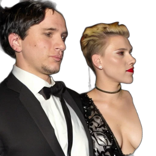 scarlett, johanson, afterparty, bad transparent PNG cut-out