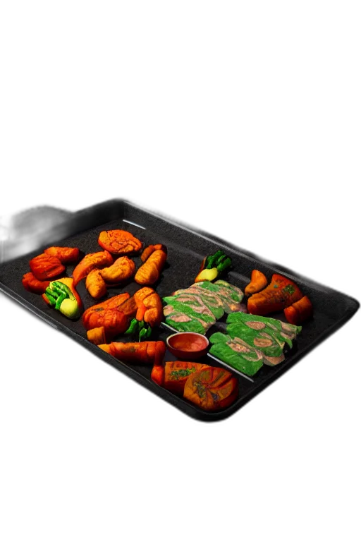 food, 3d render, photorealistic, concept art transparent PNG cut-out