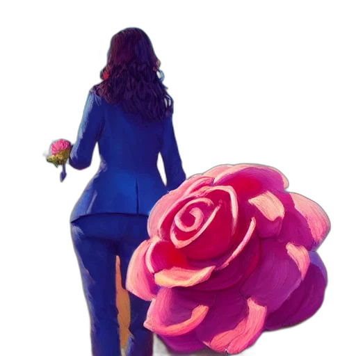 flower, dress, jacket, umbrella transparent PNG cut-out