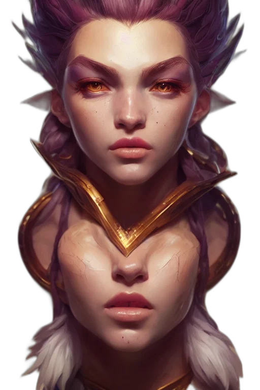 face, mask, dragon, crown transparent PNG cut-out