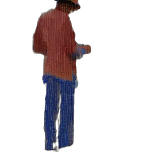 hat, staff, jacket, robot transparent PNG cut-out