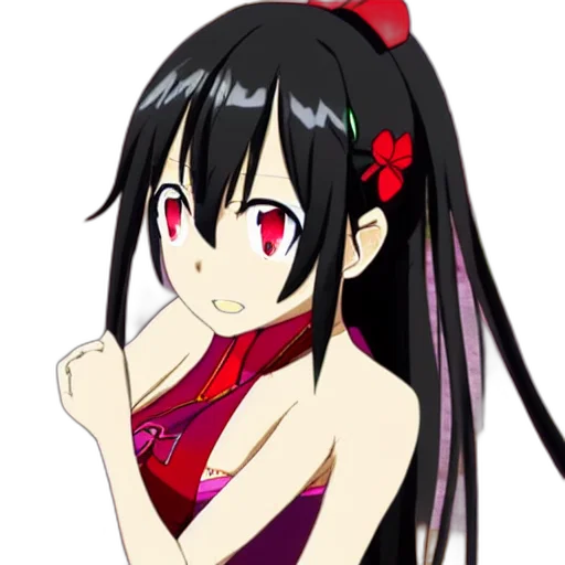 dress, weapon, staff, flower transparent PNG cut-out