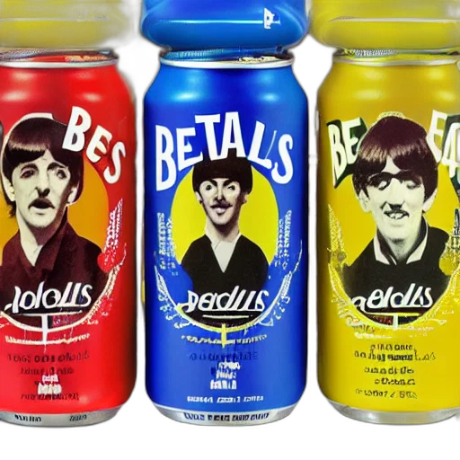 bottle, advertisement, beatles, soda transparent PNG cut-out