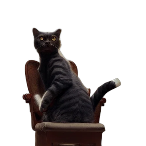 furniture, staff, animal, creature transparent PNG cut-out
