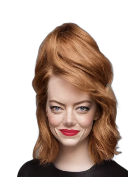 hair, face, dress, crown transparent PNG cut-out