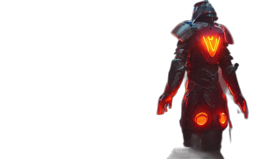 robot, weapon, jacket, concept art transparent PNG cut-out