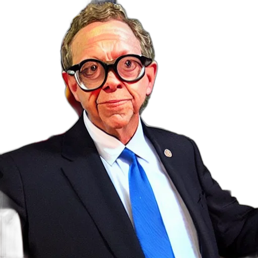 staff, cartoon, governor, mike transparent PNG cut-out