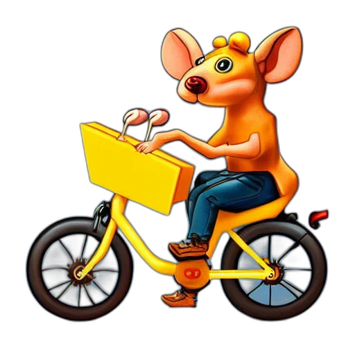 animal, concept art, 3d render, cartoon transparent PNG cut-out