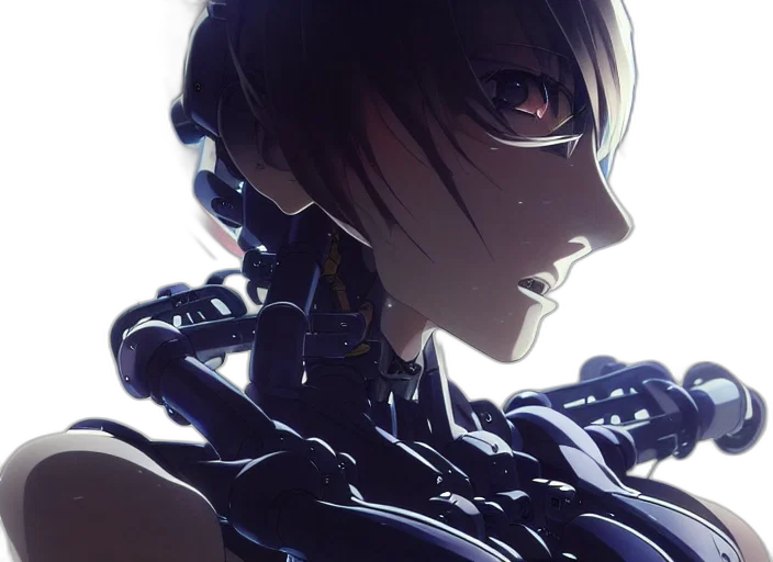robot, weapon, face, mask transparent PNG cut-out